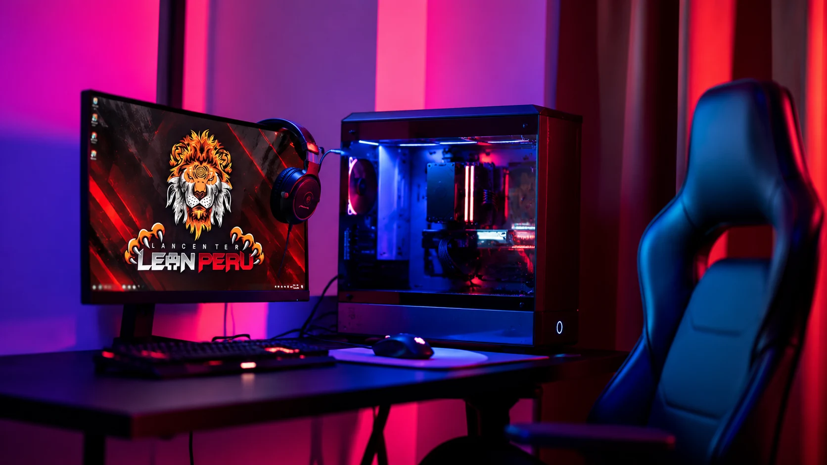 Amanecida gamer en sede 5 de Mayo - LeonPeru